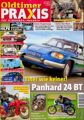 Deckblatt Oldtimer Praxis (11/2017)
